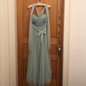 Jenny yoo convertible  dress Tulle material